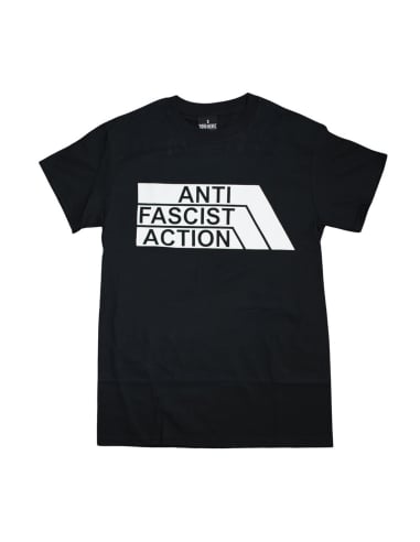 Anti Fascist Action - T-Shirt - True Rebel - Schwarz - @ No Borders