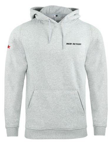 Mob Action Classic - Hoodie - Grey/Black - @ No Borders
