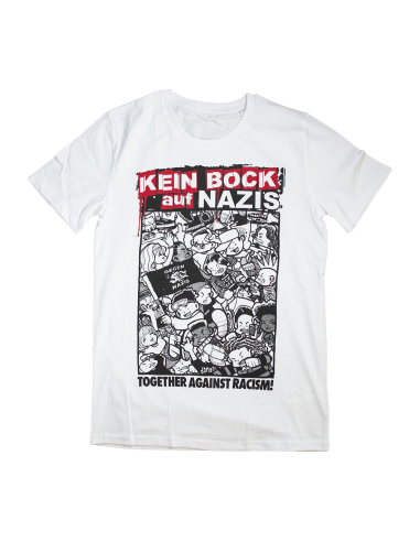 Kein Bock auf Nazis - T-Shirt - White - @ No Borders