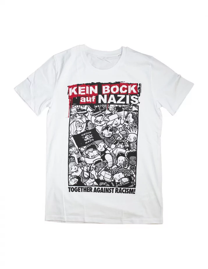 Kein Bock auf Nazis - T-Shirt - White