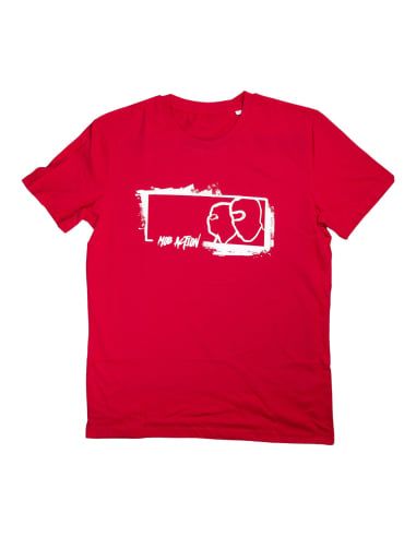 Mob Action Hassis - T-Shirt - Red - @ No Borders