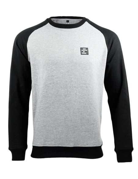 Kein Mensch ist illegal - No Borders - Sweater - Grey/Black