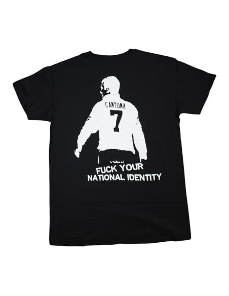 Roter Stern Leipzig - T-Shirt - Cantona - Black