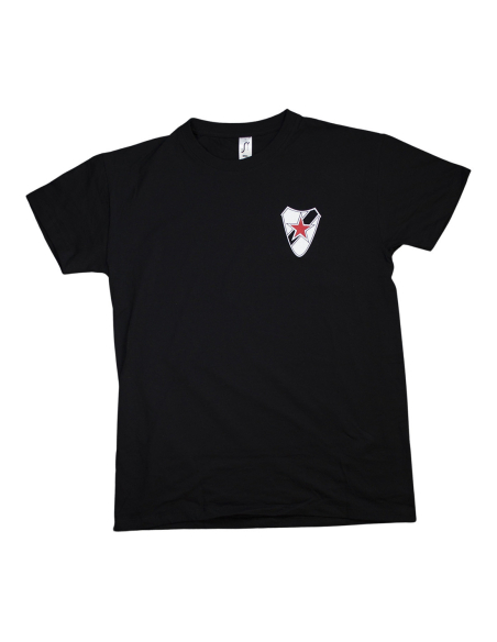 Roter Stern Leipzig - T-Shirt - Cantona - Black