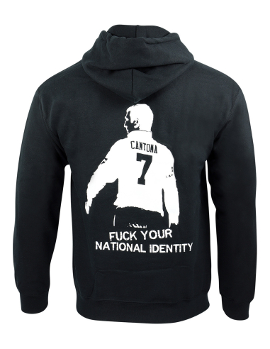 Roter Stern Leipzig - Hoodie - Cantona - Black - @ No Borders