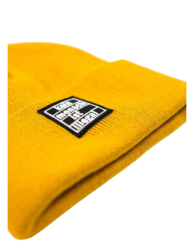 Kein Mensch ist illegal - Winter Hat - Mustard - @ No Borders
