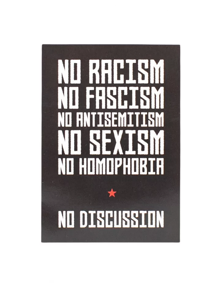 No Discussion - Sticker