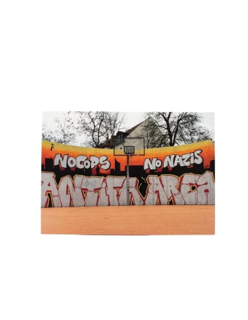No Place For - Weihnachtsbaumkugel - Schwarz - @ No Borders