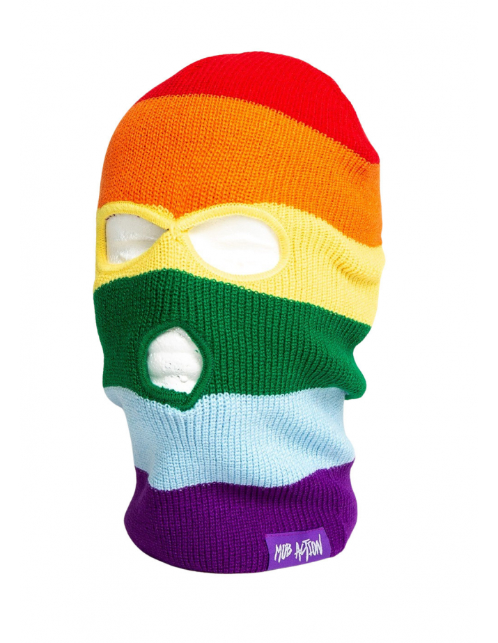 Mob Action - Balaclava 3-Hole - Rainbow