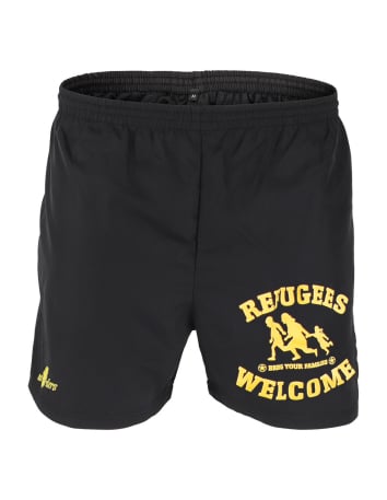 Refugees Welcome - Beanie - Black - @ No Borders