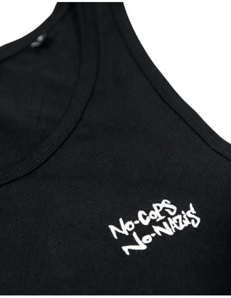 No Cops No Nazis - Mob Action - Tanktop - Black