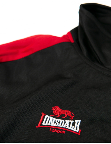 Roter Stern Leipzig - Lonsdale - Track Jacket 2022 - Black/Red - @ No Borders