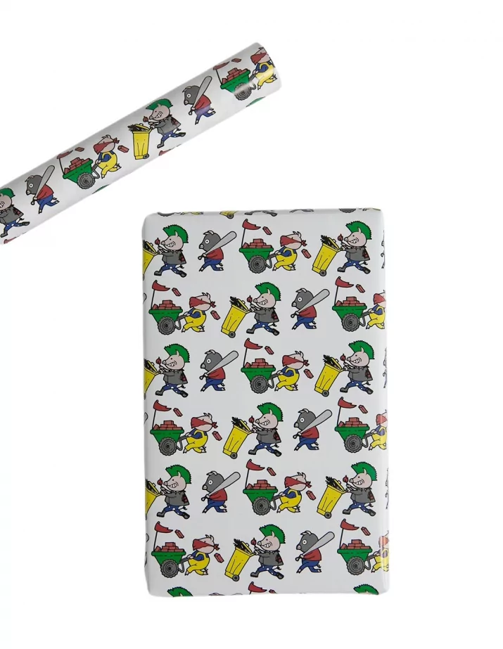 Riot Pigs - Wrapping Paper