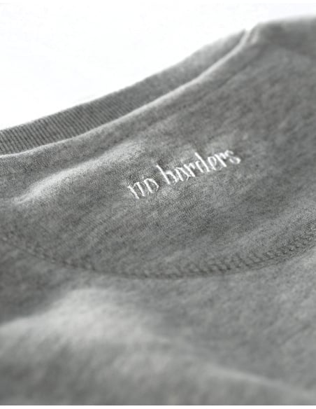 No Borders Kakadu - T-Shirt - Heather Grey