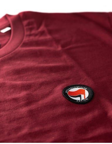 Siamo Tutti Antifascisti - Mob Action - T-Shirt - Burgundy - @ No Borders