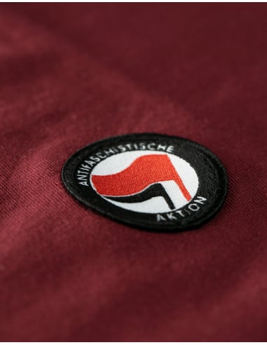Siamo Tutti Antifascisti - Mob Action - T-Shirt - Burgundy - @ No Borders