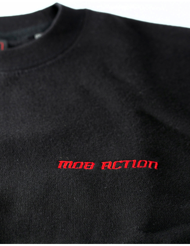 Mob Action Classic - T-Shirt - Black/Red - @ No Borders