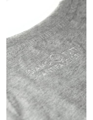 Siamo Tutti Antifascisti - Mob Action - T-Shirt - Grey - @ No Borders