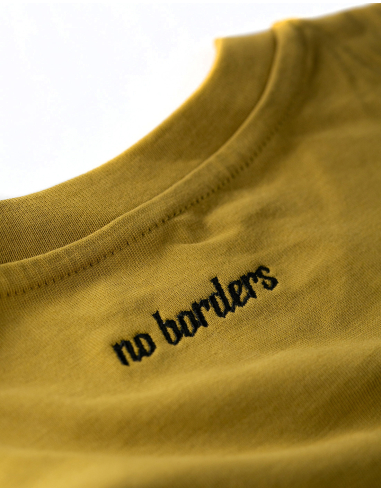 No Borders Cockatoo - T-Shirt - Olive Green - @ No Borders