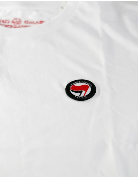 Siamo Tutti Antifascisti - No Borders - T-Shirt - White
