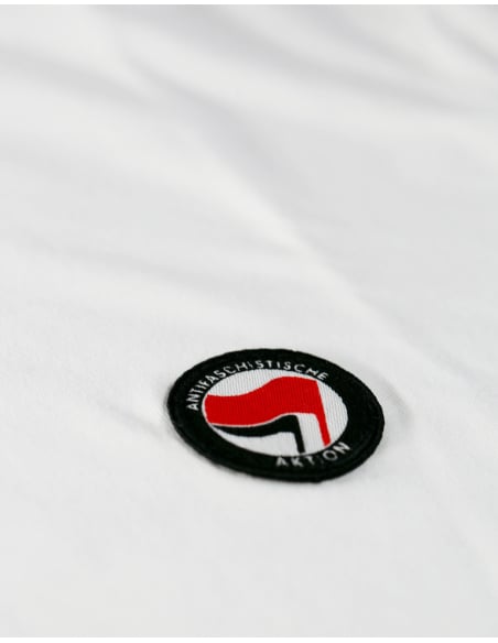 Siamo Tutti Antifascisti - No Borders - T-Shirt - White