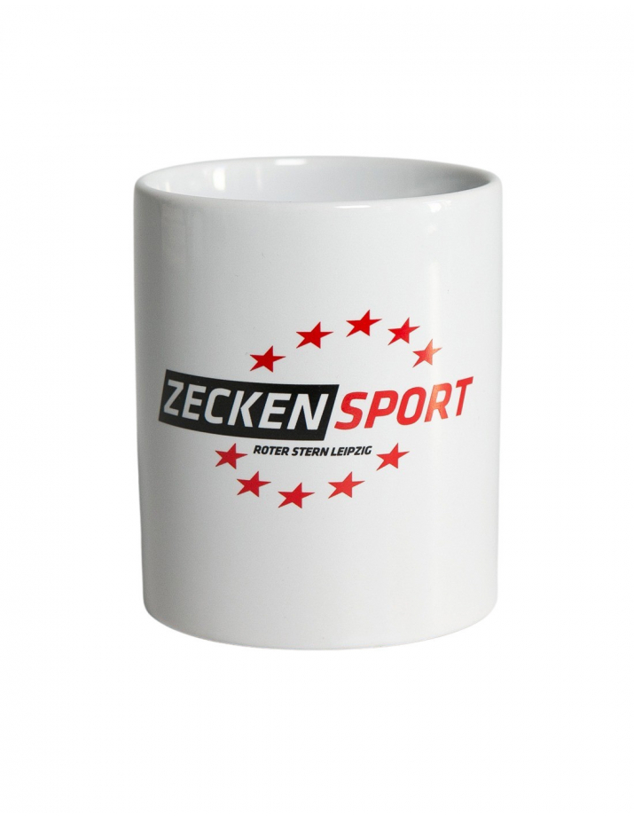 Roter Stern Leipzig - Tasse - Zeckensport - White