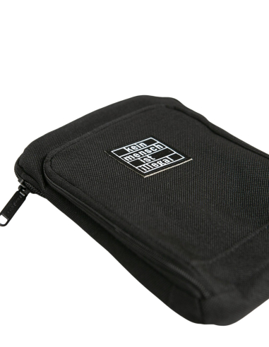Kein Mensch ist illegal - Schultertasche - Black/Black - @ No Borders