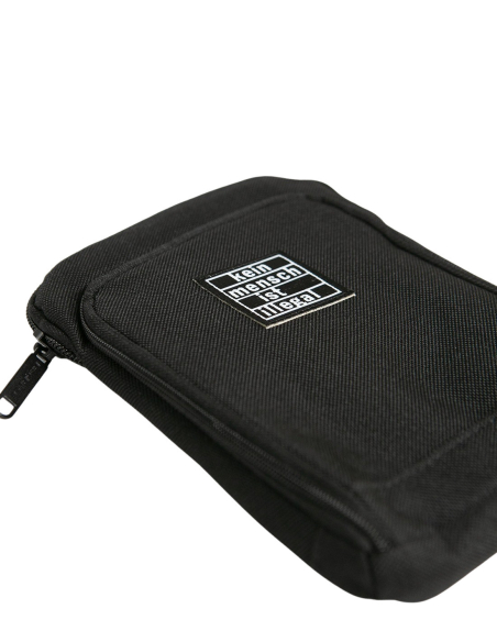 Kein Mensch ist illegal - Schultertasche - Black