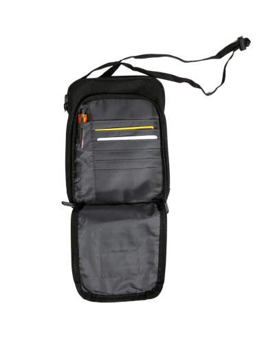 Kein Mensch ist illegal - Schultertasche - Black/Black - @ No Borders