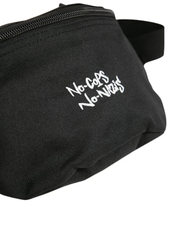 Kein Mensch ist illegal - No Borders - Gürteltasche - Black - @ No Borders