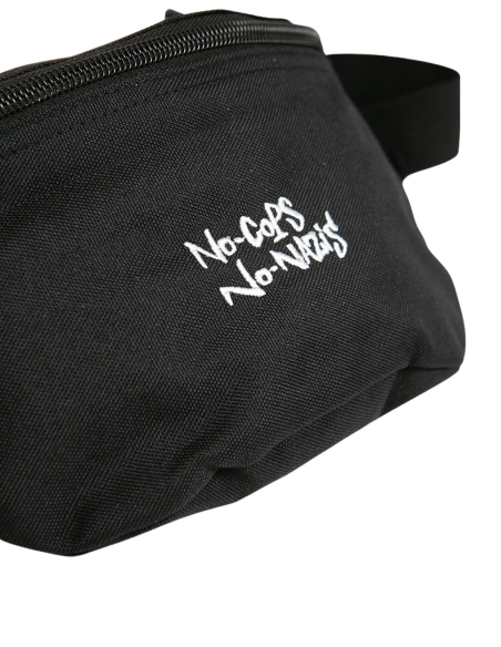 No Cops No Nazis - Mob Action - Gürteltasche - Black