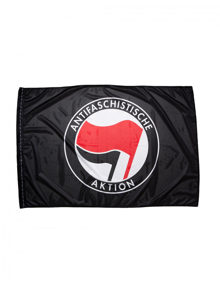 Antifaschistische Aktion - Flag - Black