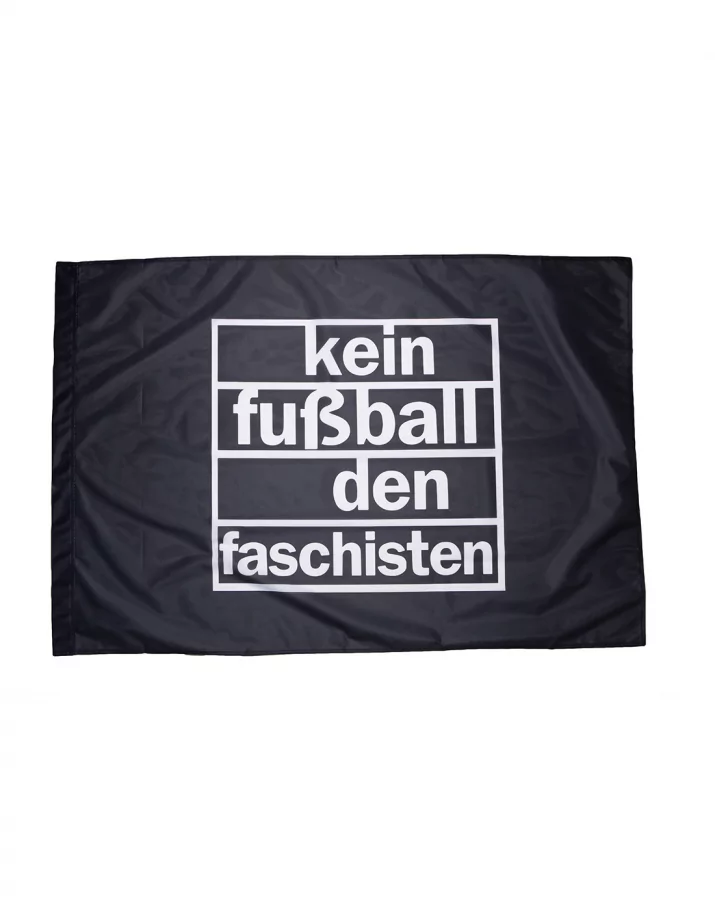 Kein Fußball den Faschisten - Fahne