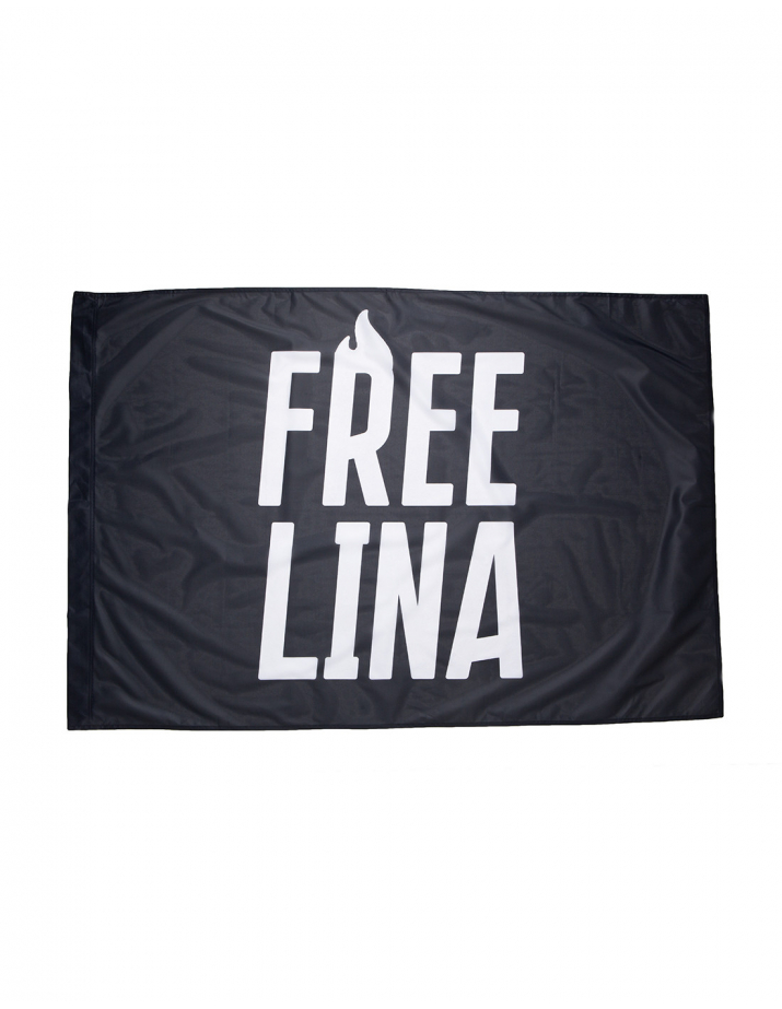 Free Lina - Fahne