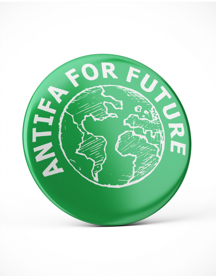 Antifa For Future - Button