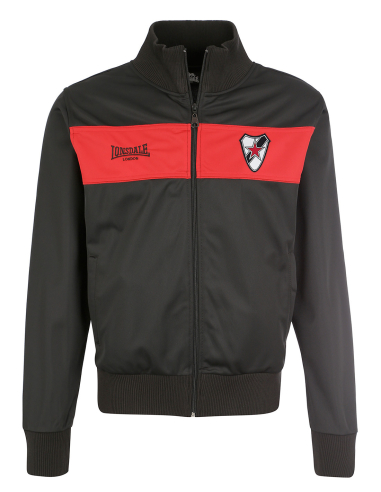 Roter Stern Leipzig - Lonsdale - Trainingsjacke - Black/Red - @ No Borders
