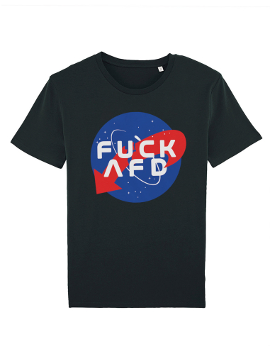 FCK AFD Nasa - Kein Bock auf Nazis - T-Shirt - Black