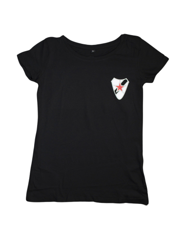 Roter Stern Leipzig - T-Shirt fitted - Cantona - Black - @ No Borders