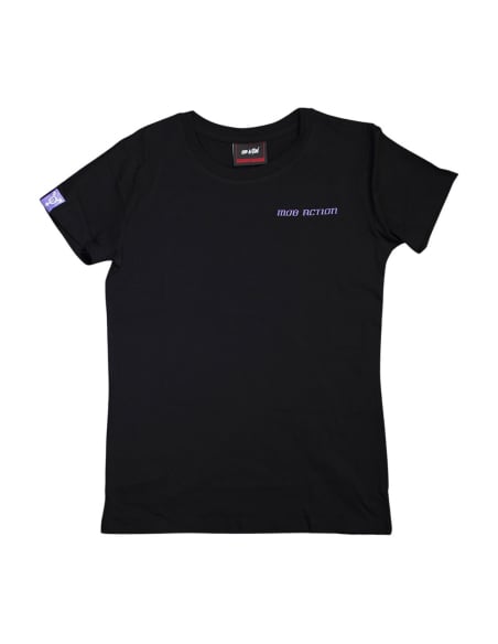 LGBTQ - Mob Action Classic - T-Shirt tailliert - Black/Purple