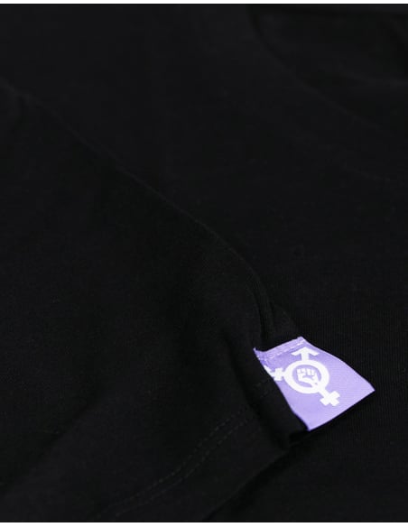 LGBTQ - Mob Action Classic - T-Shirt tailliert - Black/Purple