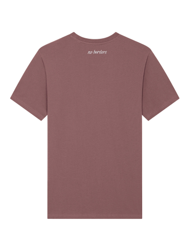 Kein Mensch ist illegal - No Borders - T-Shirt - Kaffa Coffee - @ No Borders