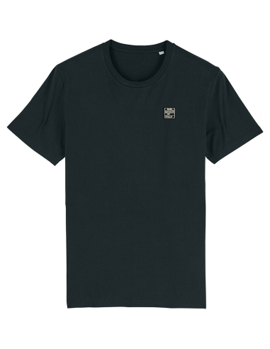 Kein Mensch ist illegal - No Borders - T-Shirt - Black/Black - @ No Borders