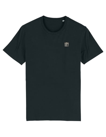 Kein Mensch ist illegal - No Borders - T-Shirt - Black/Black