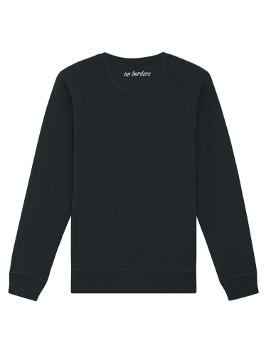 Kein Mensch ist illegal - No Borders - Sweater - Black - @ No Borders