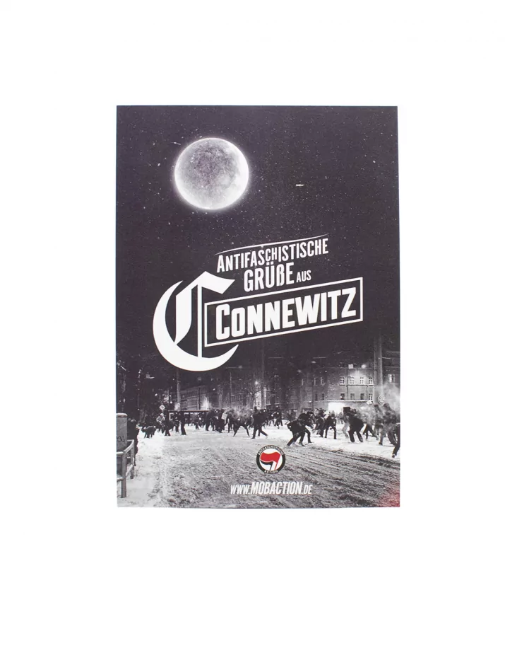 Antifaschistische Grüße aus Connewitz - Postcard