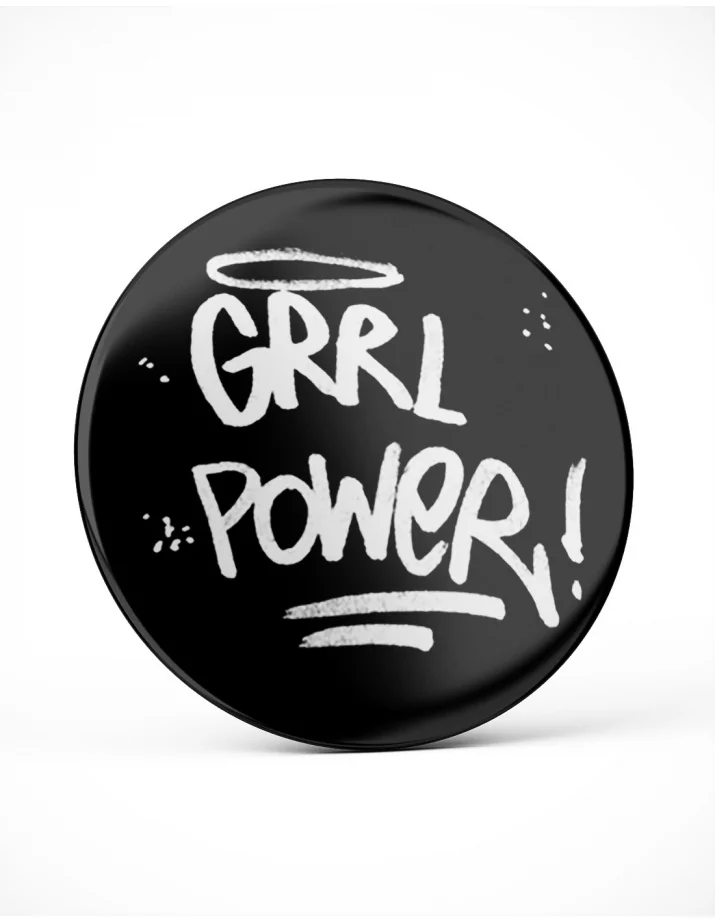 GRRL POWER - Button