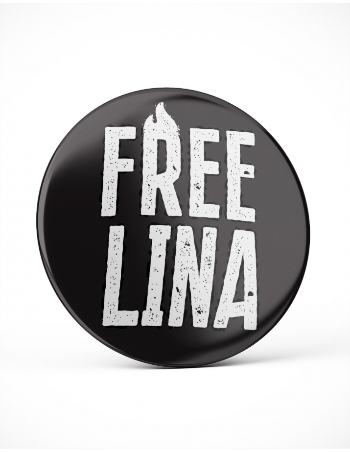 Free Lina - Button