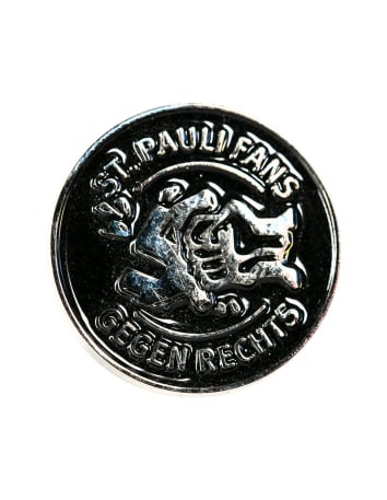 St. Pauli - Pin - Totenkopf - @ No Borders