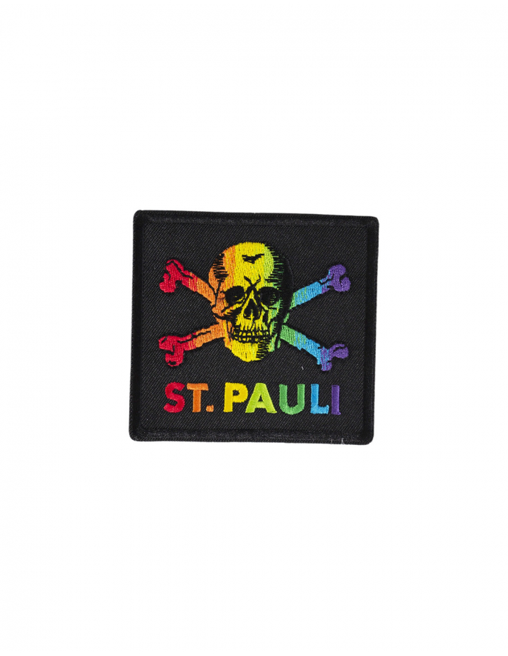St. Pauli - Patch - Totenkopf Rainbow