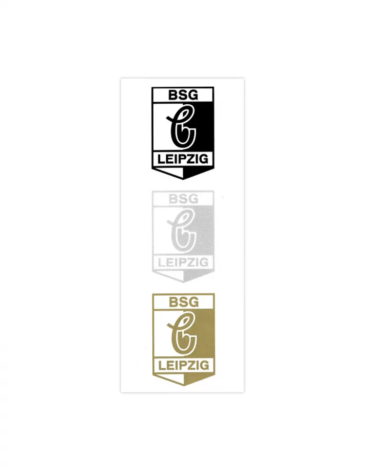 BSG Chemie Leipzig - Sticker - Set of 3 - Gold/Silver/Black